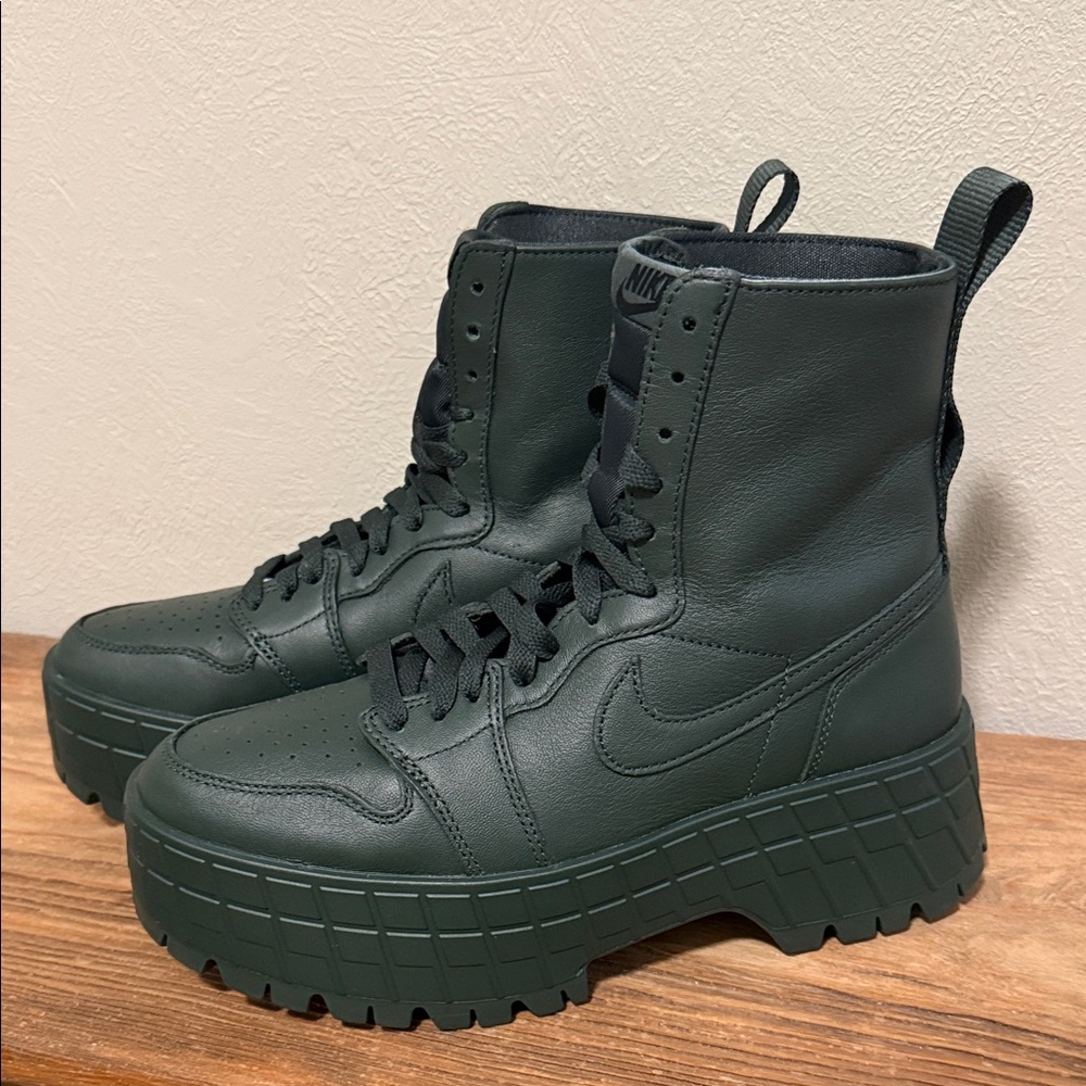 Jordan 1 High Brooklyn Dark Spruce Green